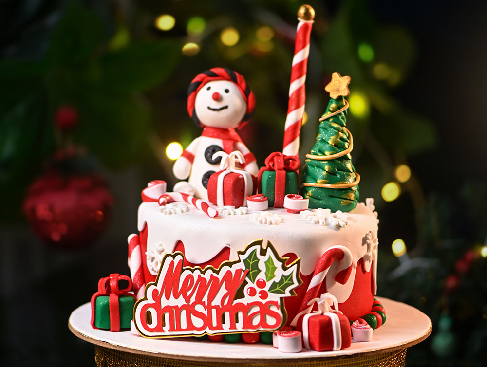 Christmas Special Theme Cakes | Karachi Bakery